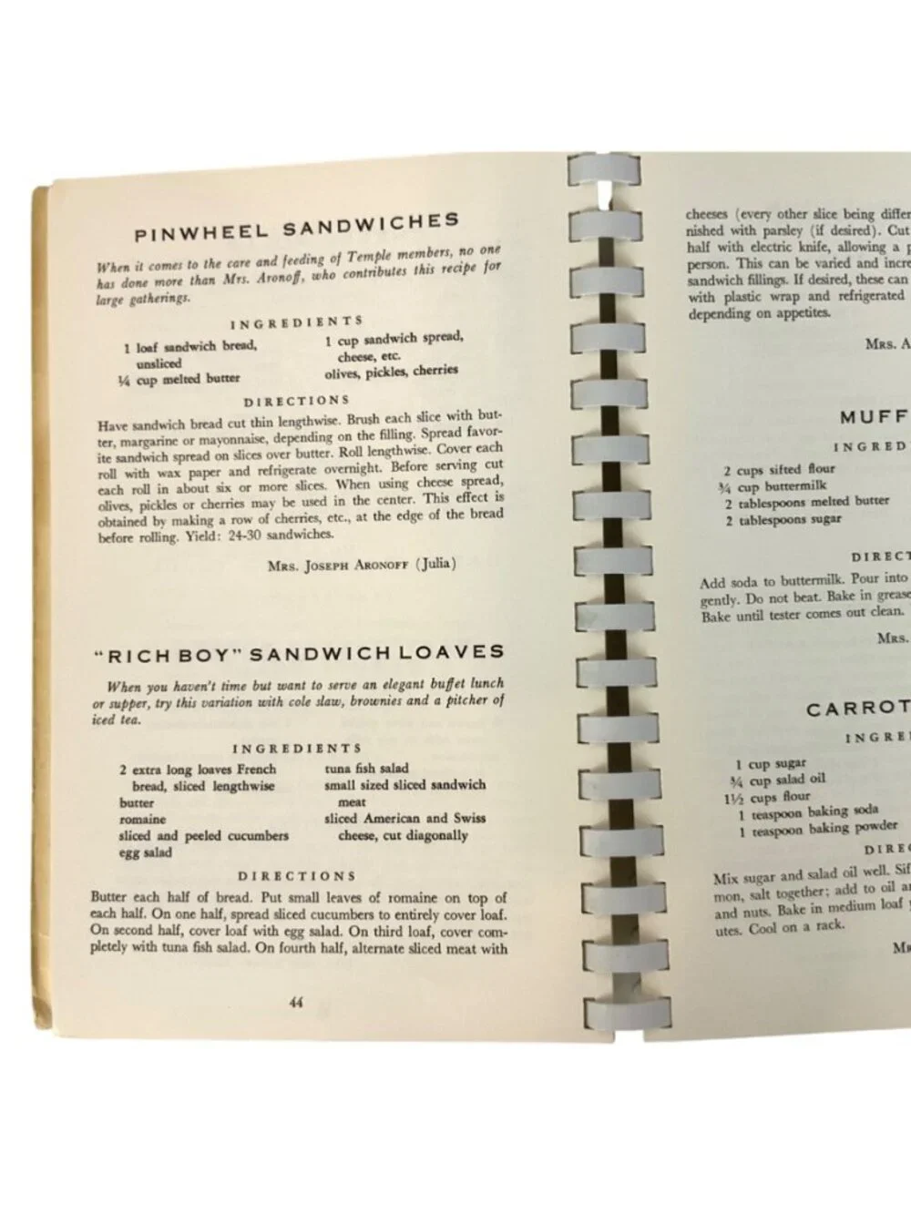 5000 Years In The Kitchen Cookbook 1977 Sisterhood Of Temple Emanu-El Dallas